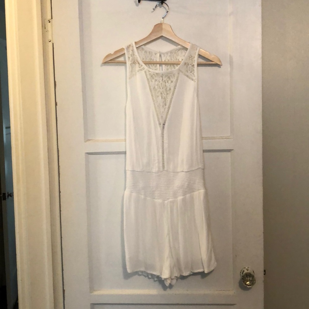Abercrombie White Romper